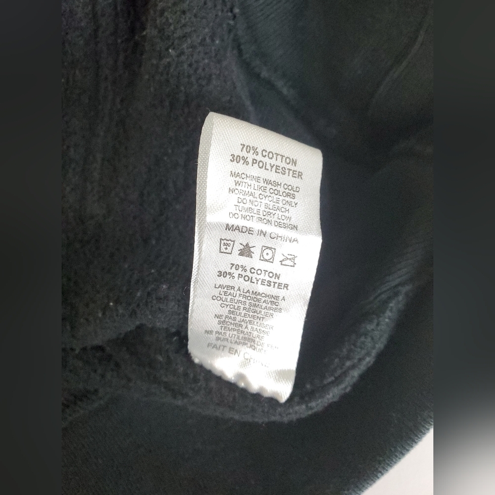 Rare Ramirez G59 "Tales From The Gutta Hoodie-Black Size L Vintage Look - Picture 5 of 5